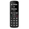 Brondi Telefono Cellulare DUAL SIM 1.77" Bluetooth USB Vivavoce Nero Amico Home