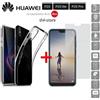 Cover per Huawei P20 / Lite / Pro CUSTODIA in TPU + Pellicola Vetro Temperato