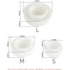 6 x Gommini Auricolari in Silicone per Apple AirPodS Pro Cuffie - vari misure