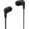 Philips Auricolari Cuffie in Ear Cuffiette Stereo Microfono Nero TAE1105BK