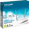 Tp-Link Modem Router Wireless ADSL2+ 4 Porte LAN Ethernet 10/100 TD-W8961N