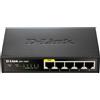 D-Link Switch 5 Porte Fast Ethernet Poe - DGS-1005P