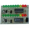 JABEL MONTATO Indicatore livello sonoro VU Meter Stereo 10+10 LED LM3915 12V DC