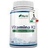 Nu U Nutrition VITAMINA K2 MK7 200MCG 365 COMPRESSE VEGANE 1 ANNO DI SCORTA MENACHINONE MK7 SAL