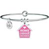 Kidult Bracciale Donna KIDULT FAMILY 731611 Acciaio Casa Home Sweet Home