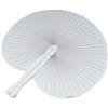 100 pezzi Ventaglio matrimonio segnaposto bomboniera wedding colore BIANCO white