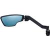 BBB Cycling CityView, specchietto retrovisore per bicicletta elettrica, lato sinistro, adatto per manubrio Ø 19-26 mm, rivestimento antiriflesso, specchietto retrovisore per bicicletta, nero, BBM-05
