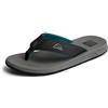 Reef Phantoms, Infradito Uomo, Grigio Nero Verde, 47 EU