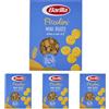 Barilla Pasta Mini Ruote Piccolini, Pasta Corta di Semola di Grano Duro 100% Italiano, 500 gr (Confezione da 4)