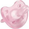 CHICCO Ciuccio per Neonati in Silicone Gommotto 6-12 M Rosa Physio Soft