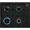Electrolux Piano Cottura a gas 4 Fuochi Accensione integrata Nero - KGS6404B