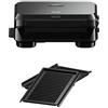 Braun Bistecchiera Elettrica 800 Watt Nero 23100001 SnackMaker 5 SM5001