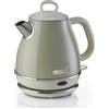 Ariete Bollitore elettrico 1 Litri 1630W Filtro removibile Beige 2868/03 Vintage