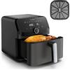 Moulinex Easy Fry Mega Friggitrice ad Aria 7.5 Litri 2020 W Timer Nero EZ855HF0