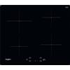 Whirlpool Piano Cottura Induzione 4 Fuochi 60 cm Vetroceramica Nero WS Q2160 NE