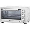 PYRAMIDEA Forno Elettrico con Grill 20 Litri 1280 Watt con Timer Bianco FO2008W