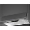 Smeg Cappa Cucina Aspirante Incasso Sottopensile 60 cm Silver Smeg KSEIR62SE2