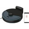 Hoover Robot Aspirapolvere senza Sacco Lava e Aspira 0.26 L Nero/Blu HG430H 011