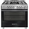 Glem Gas Cucina a Gas 5 Fuochi Forno Elettrico Termoventilato A+ Nero ST965MBK