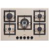 ELLECI Piano Cottura a Gas 5 Fuochi Incasso 90 cm Avena PGSP90151CS Plano