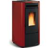 Nordica Extraflame Stufa a Pellet 6,5 kW Ventilata 15 Kg Bordeaux Ketty Evo 2.0