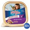 Morando 32x Bundle Miglior Gatto Vaschetta 100 Grammi Selvaggina