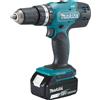MAKITA Trapano Avvitatore a Percussione Dhp453Rfe 18V 3 Ah Litio DHP453RFE