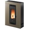 Cadel Stufa a Pellet Ventilata 8,5 kW 15 Kg WiFi Light Bronze Luce Plus 9 T2