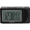 Explore Scientific Sveglia Digitale Proiezione Ora Display Snooze Nero RDP1002