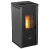 King Stufa a Pellet Ventilata 8,3 kW 15 kg 215 m3 Grigio EVO92 Evo 5.0