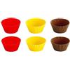 Tescoma Stampo in Silicone per Dolci Pirottini Set 6 Pezzi Ø 7 cm - Delicia