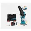 MOTOSEGA 48V 6" Tagliarami ELETTROSEGA 2 Batterie MOTOSEGHE Portatile + OMAGGIO