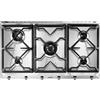 SMEG SRV596GH5 PIANO DI COTTURA 90 cm INOX