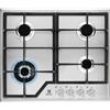 ELECTROLUX KGS6436SX PIANO COTTURA 4FUOCHI GAS 60CM SLIM PROFILE INOX