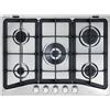 De'Longhi DELONGHI PFI57GH PIANO COTTURA 70CM 5 FUOCHI LINEA SLIM GHISA INOX