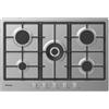 CANDY CHG74WX PIANO COTTURA DA INCASSO 75CM 5 FUOCHI A GAS COLORE INOX PROMO