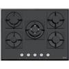 FRANKE 106.0490.102 PIANO COTTURA 70CM 5 FUOCHI A GAS IN VETRO NERO