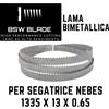 BSW BLADE Lama a nastro 1335x13x0.65 per segatrice NEBES TM101PLUS