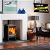 fundicio Stufa a legna 100% Ghisa 'INA' FUNDICIO | Tripla combustione 5 Kw Classe A 100m³