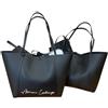 ARMANI EXCHANGE BORSA DONNA shopper Reversibile da spalla Nero/Nero 297AF11937