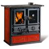 LA NORDICA ROSETTA 5.0 VST CUCINA LEGNA CERAMICA LIBERTY BORDEAUX 7.2KW 7013110