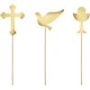 Subitodisponibile Cake Topper colore ORO PRIMA COMUNIONE 0RLW