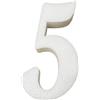 Subitodisponibile NUMERO Corsivo 5 in polistirolo Decorazione per feste e party 0ZTU