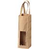 Subitodisponibile Borsa portabottiglie in Sughero naturale con finestra trasparente 14DS