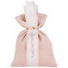 Subitodisponibile 12X Sacchetto portaconfetti raso ROSA nastro IL MIO BATTESIMO bomboniera 1FFL