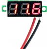 Futura Elettronica Mini Voltmetro display luminoso ROSSO misura 2,5-30 V 2 fili
