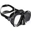 Mares Maschera Subacquea Force-X LS Clear Black Dark Grey Black