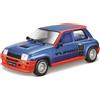 Burago BBURAGO Renault 5 Turbo, Auto Diecast in Scala 1:24, Replica Dettagliata con Portiere Apribili, Disponibile nei Colori Blu e Rosso, Licenza Ufficiale Renault, Età Consigliata 3+ Anni