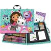 CRAYOLA - Valigetta dell'Artista Gabby's Dollhouse, Kit Creativo con 115 Pezzi, Pennarelli, Matite, Cere, Colle Glitter, Adesivi, Fogli da Colorare, Regalo per Bambini, da 5 anni, 04-2966