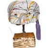 Argento Maschera Artigianale 975 Multicolore Laminato In Argento